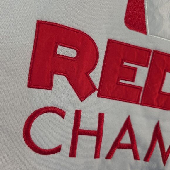 Redline Champion Cheer Varsity Jacket Cheerleading Redline Cheer & Dance White - Picture 4 of 10